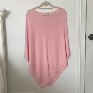 Harold's Pink Poncho Sweater